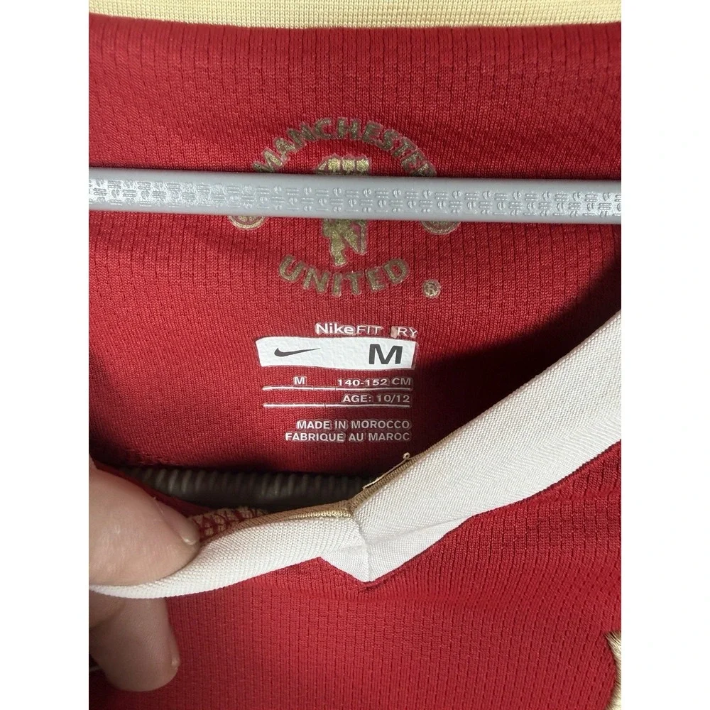 Vintage Manchester United 2006-2007 Shirt Jersey Youth Size M 10/12 Rooney 8